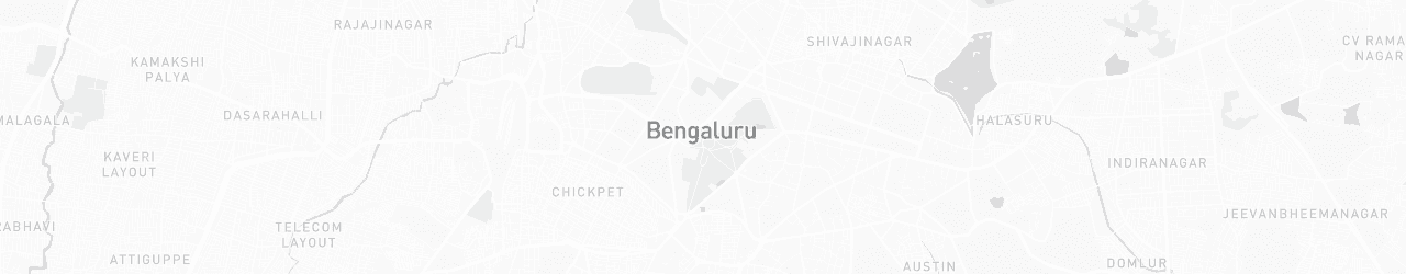 Karte von Bangalore
