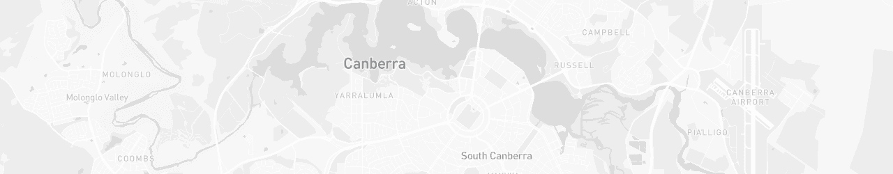 Karte von Canberra