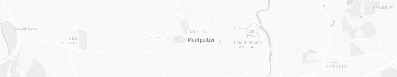 Karte von Montpellier