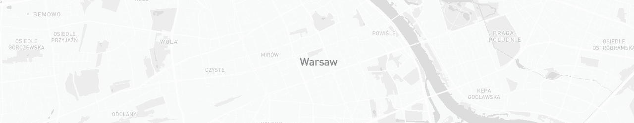 Karte von Warschau